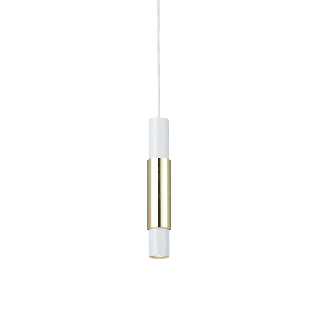 s.luce Lampa wisząca Crutch z ozdobnym cylindrem