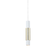 s.luce Crutch hanging lamp with decorative cylinder