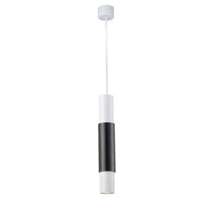 s.luce Lampa wisząca Crutch z ozdobnym cylindrem