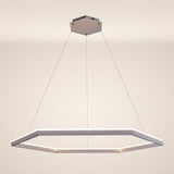 Hexa Ø 100cm LED pendant light direct or indirect