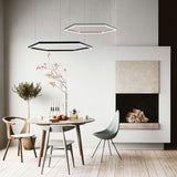 Hexa Ø 100cm LED pendant light direct or indirect