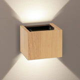 s.luce Ixa LED lampada da parete ad angolo regolabile per interni ed esterni IP44