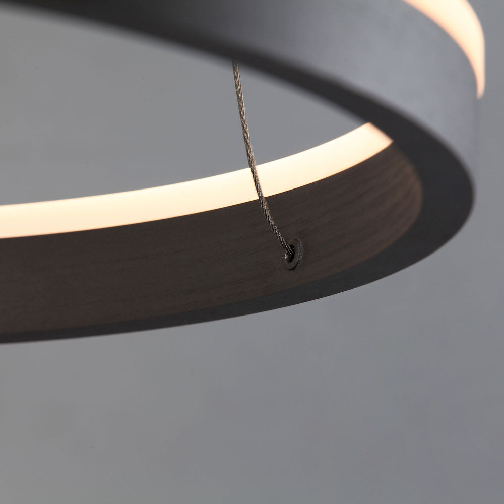 LED ring pendant light Ø 40cm