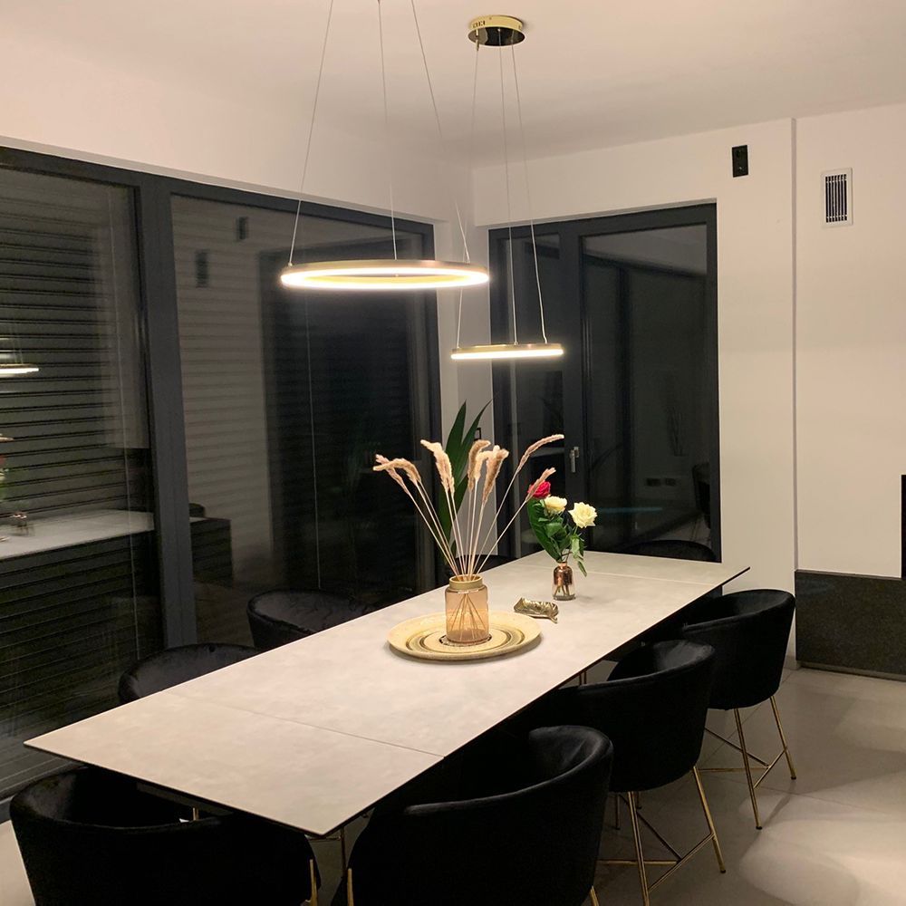s.luce LED-pendel med ring Ø 40 cm