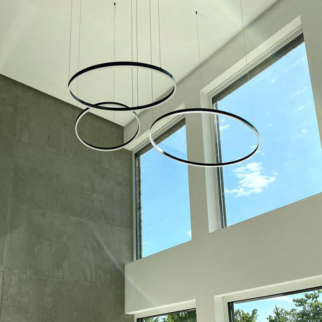 LED ring hanging lamp Ø 60cm