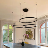 Ring 100 LED hanging lamp direct 5m