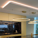 Ring 100 LED hanging lamp direct