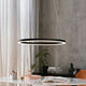 s.luce LED Ring Hängelampe Ø 80cm
