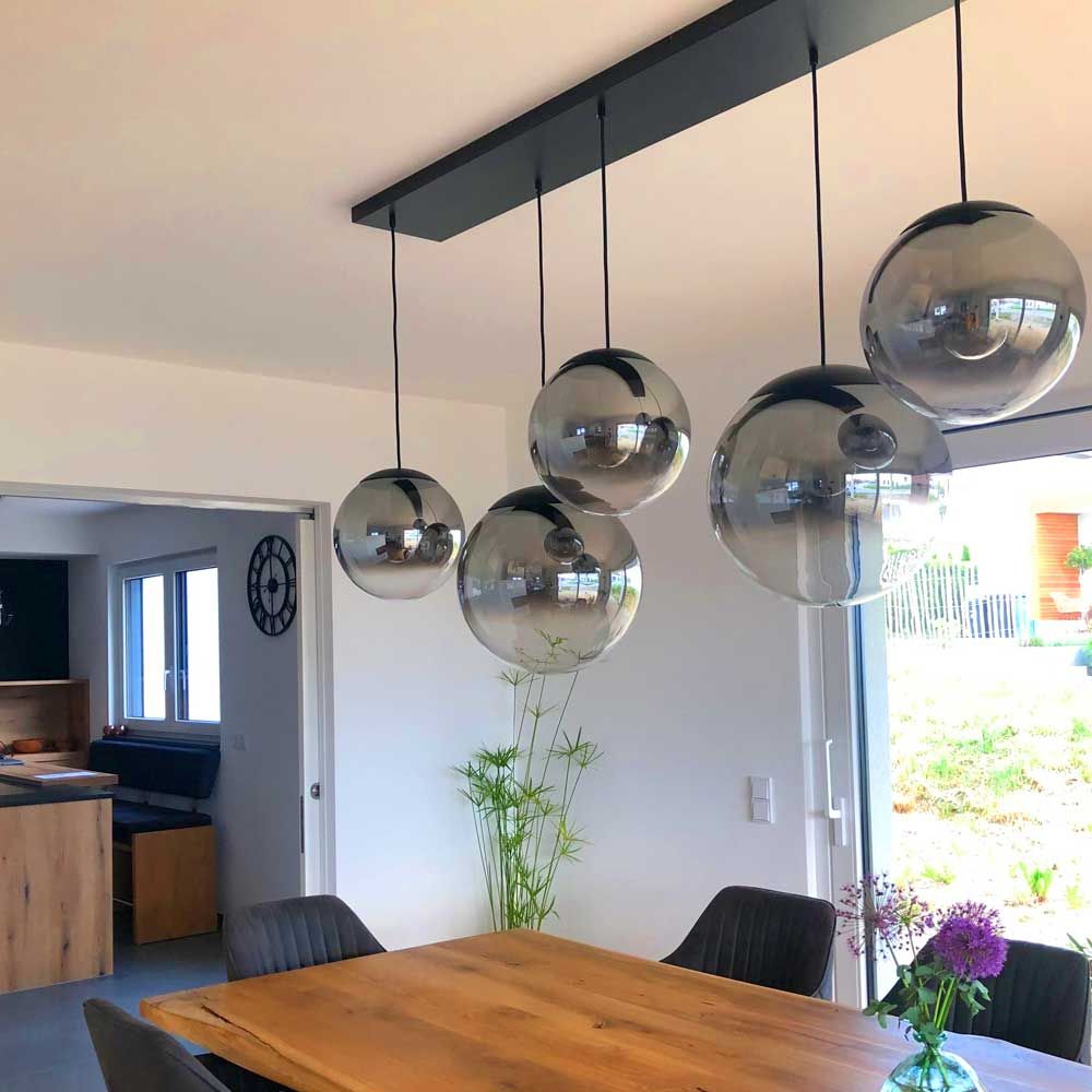 s.luce Progress Pendelleuchte Glas mit Farbverlauf