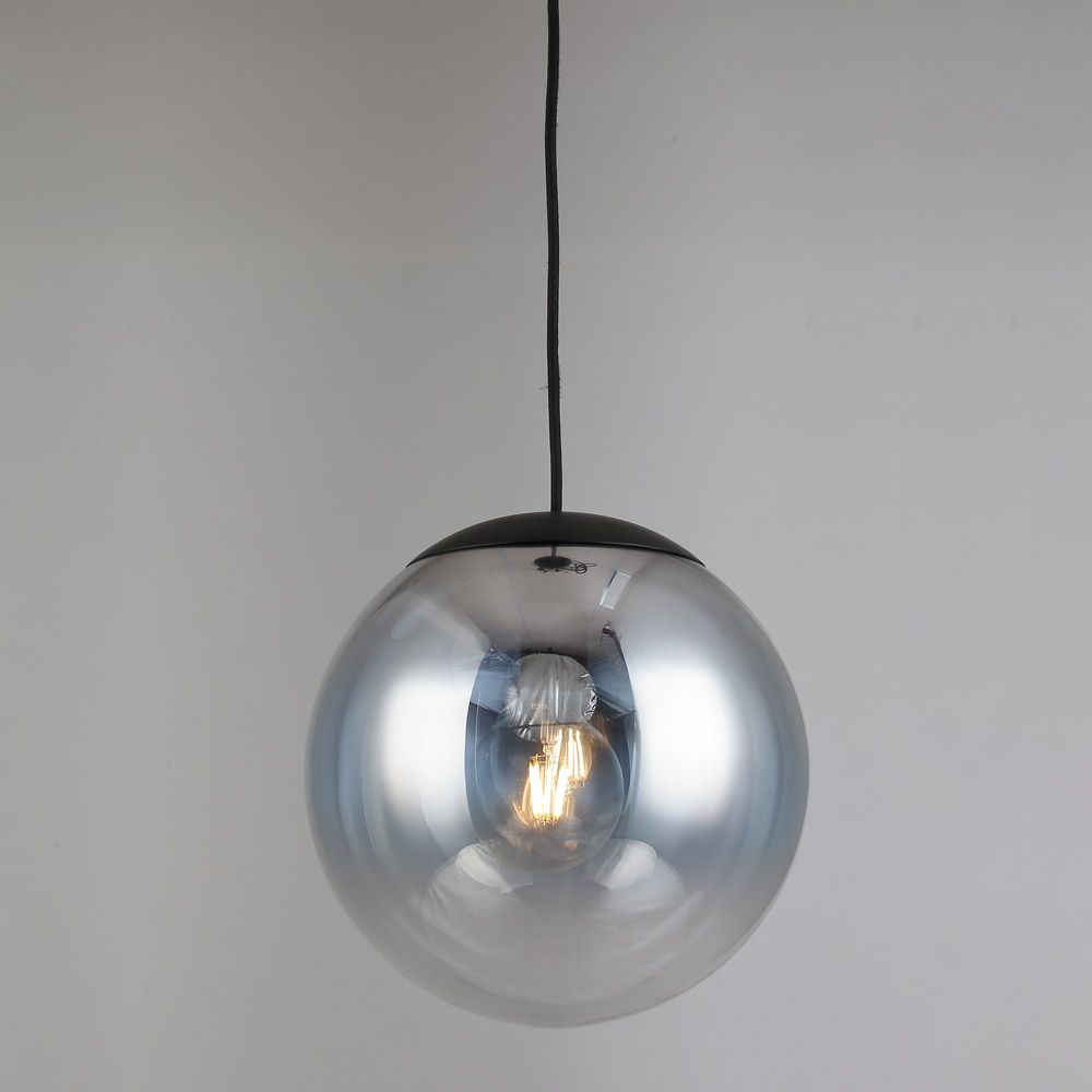 s.luce Progress lampe de galerie verre avec dégradé de couleurs 5m de suspension