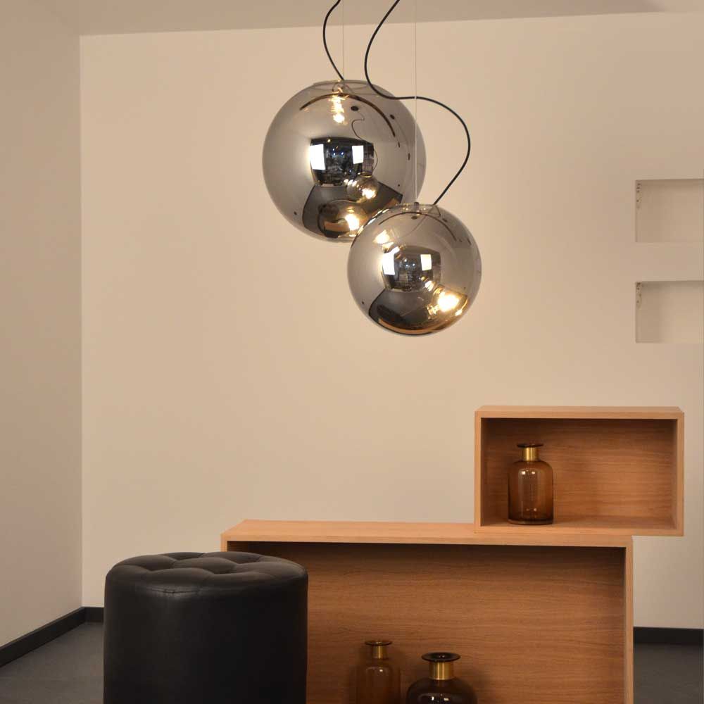 s.luce Lampa wisząca kula szklana kula