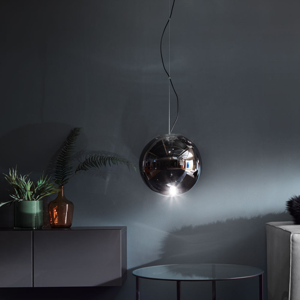 Sphere pendant lamp glass ball