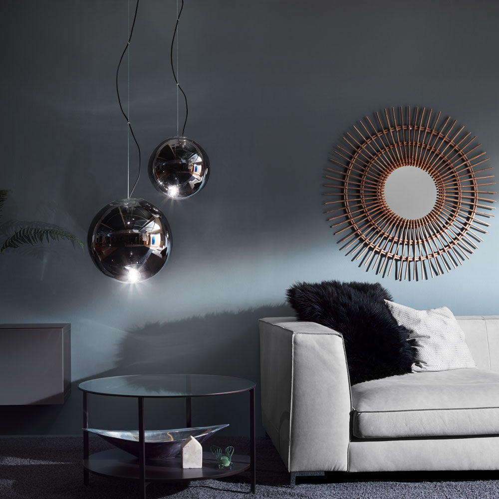 Sphere pendant lamp glass ball