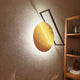 s.luce Artus LED Wandleuchte & Deckenlampe mit goldener, runder Wandlampe und modernem Design.