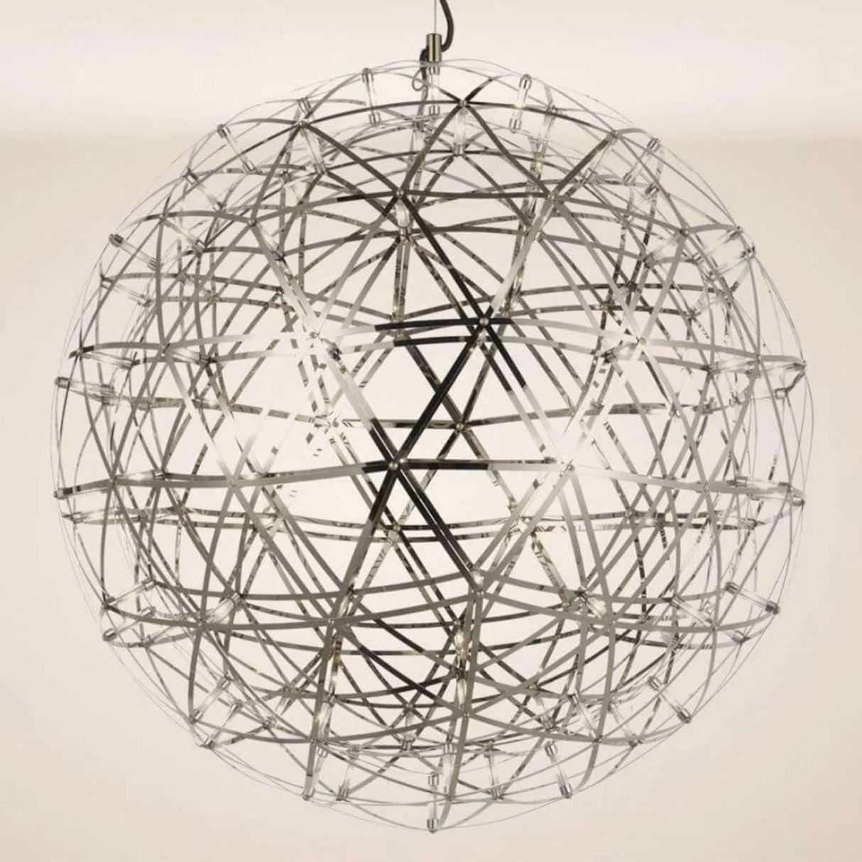 s.luce Atom Cluster LED Mehrfach-Pendelleuchte 3-flammig in transparenter, geometrischer Form