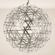 s.luce Atom Cluster LED Mehrfach-Pendelleuchte 3-flammig in transparenter, geometrischer Form
