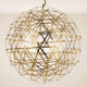 s.luce Atom Cluster LED Mehrfach-Pendelleuchte 3-flammig in eleganter, geometrischer Design-Form.