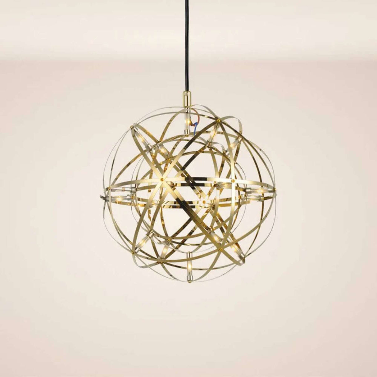 s.luce Atom Cluster LED Mehrfach-Pendelleuchte 3-flammig in modernem Design mit geometrischen Elementen