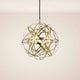 s.luce Atom Cluster LED Mehrfach-Pendelleuchte 3-flammig in modernem Design mit geometrischen Elementen