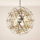 Elegante s.luce Atom LED-Hängeleuchte in Kugel-Design, dimmbar für modernes Wohnambiente und stimmungsvolle Beleuchtung.
