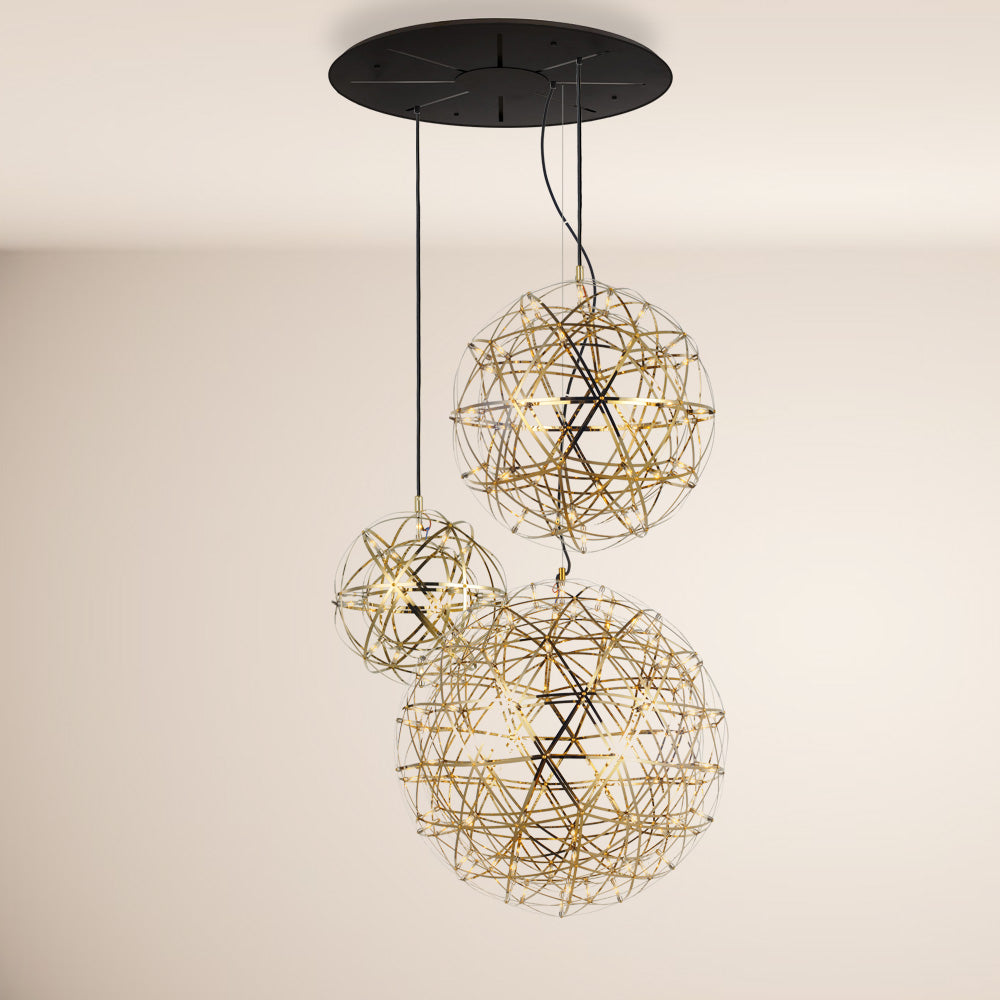 Atom XL hanging light combination modular