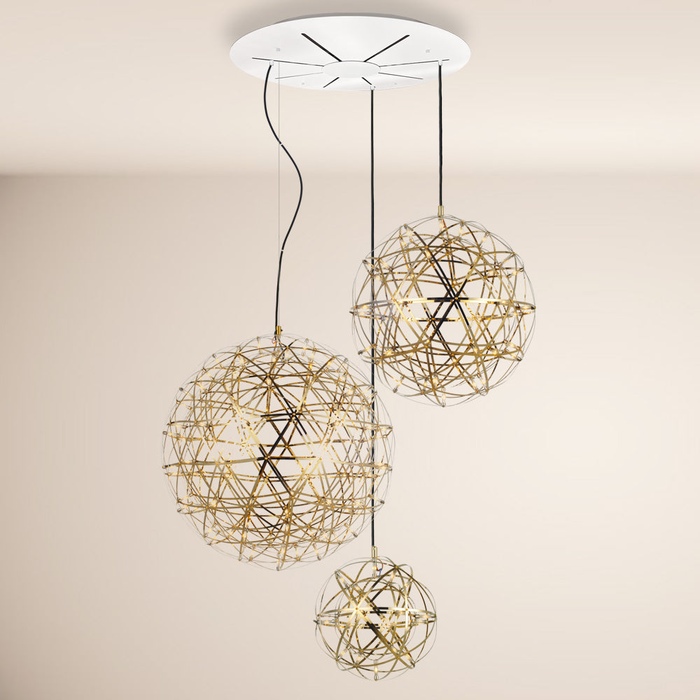 Atom XL hanging light combination modular