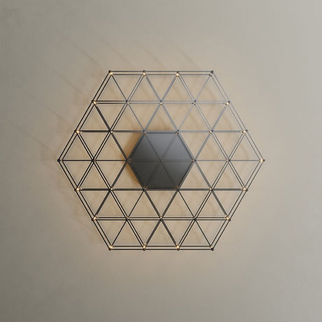 s.luce Atom, lampada angolare a parete e a soffitto con effetto LED