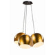 s.luce Ball Flerarmet pendellampe Cluster med 3 lyskilder 3x30cm 