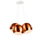 s.luce Ball Flerarmet pendellampe Cluster med 3 lyskilder 3x30cm 