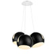 s.luce Ball Flerarmet pendellampe Cluster med 3 lyskilder 3x30cm 