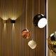 s.luce Ball Pendelleuchte tauschbarer Schirm
