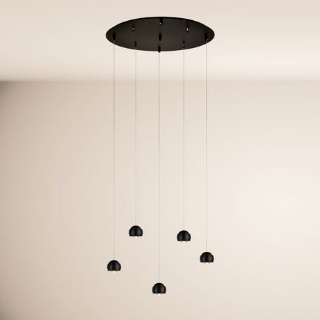 s.luce Beam LED pendant light 3- or 5-light modular canopy