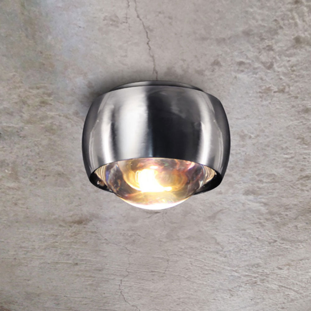 LED ceiling light Beam with lens surface-mounted spot Ø 8cm