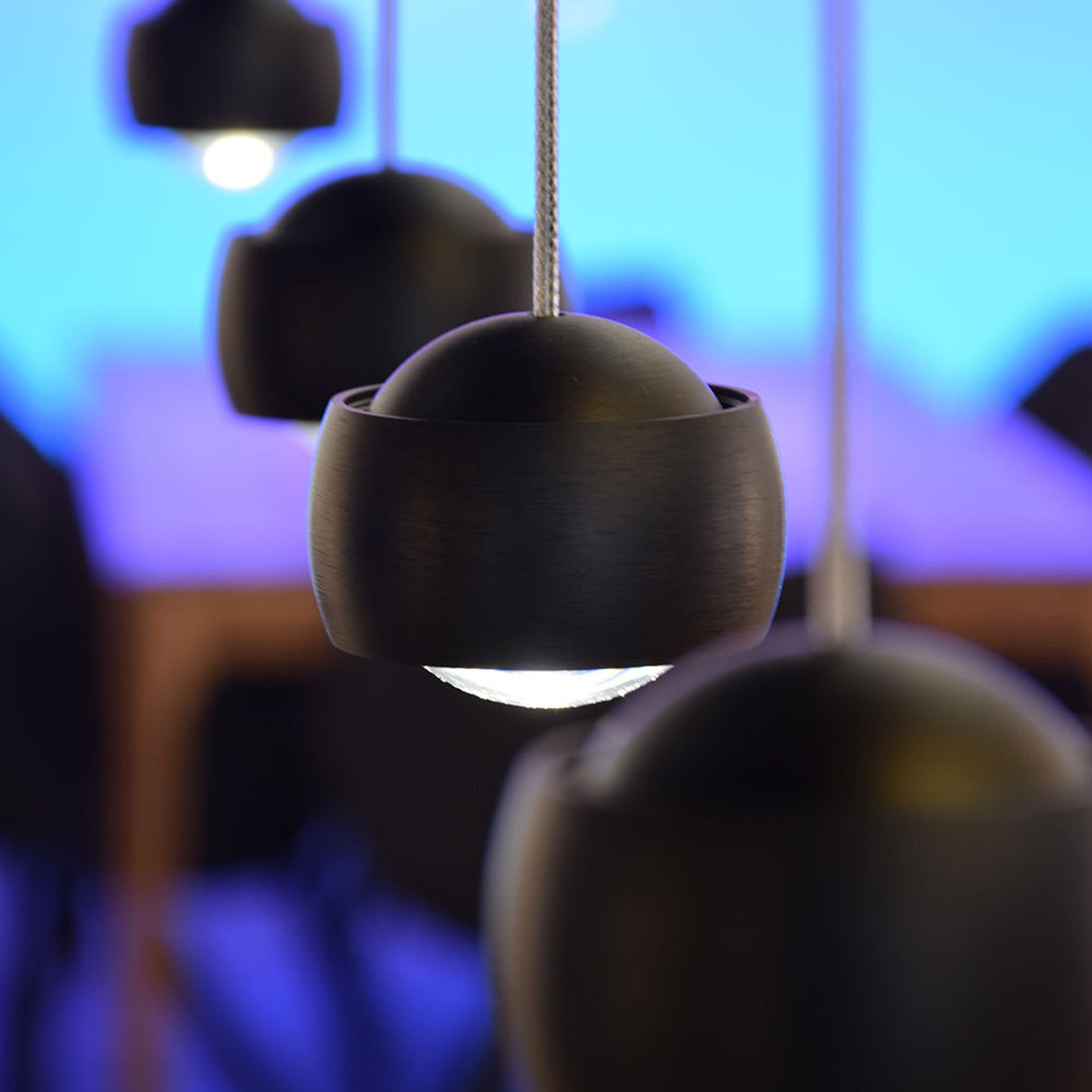 s.luce Beam LED Gallerilampe Ø 8 cm 500 cm 