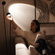 s.luce Beam LED Stehleuchte 2-flammig 145cm Touchdimmer