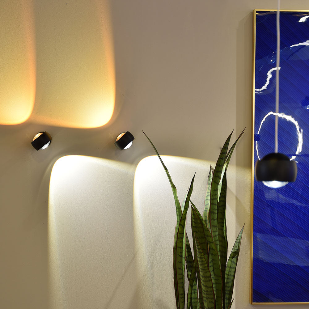 Lampe murale à LED du faisceau moderne vers le haut et vers le bas