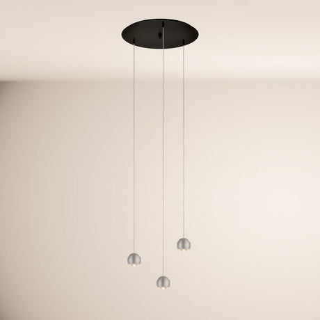 s.luce Beam LED pendant light 3- or 5-light modular canopy