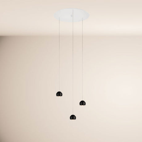 s.luce Beam LED pendant light 3- or 5-light modular canopy