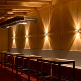 Beam wall light Up&amp;Down with lenses