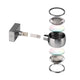 s.luce Straal wandlamp Up&Down met lenzen