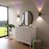 s.luce Stralende wandlamp Up&Down met lenzen