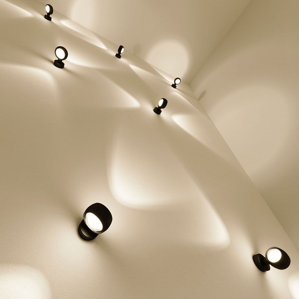 s.luce Straal wandlamp Up&Down met lenzen