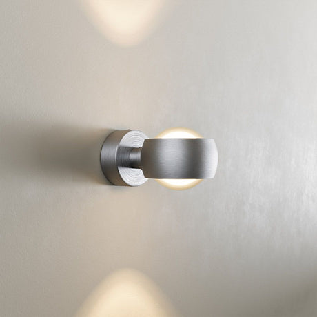 s.luce Lampada da parete Beam Up & Down con lenti in vetro
