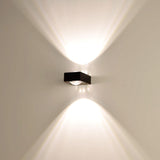 Beam X modern wall light Up &amp; Down square