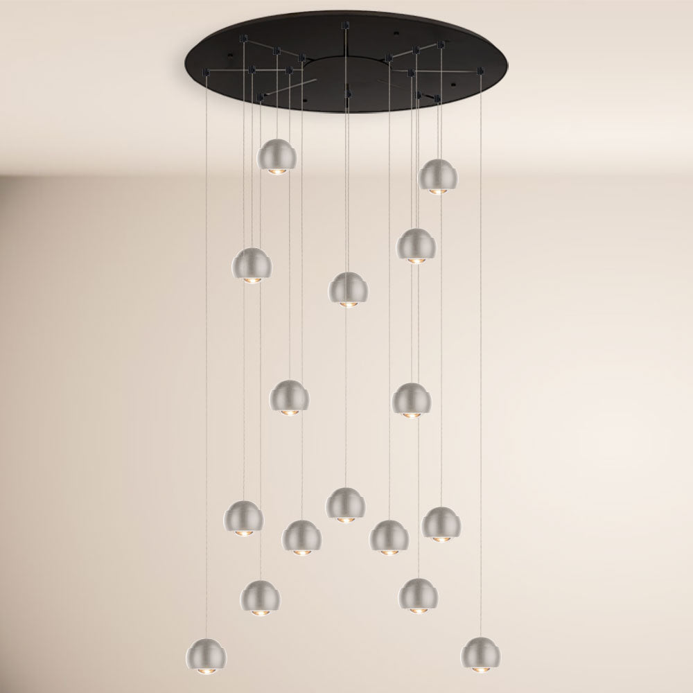 Beam XL LED gallery light pendant light 16 or 24 lights