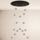 s.luce Luminária de galeria Beam XL LED Luminária suspensa com 16 ou 24 luzes