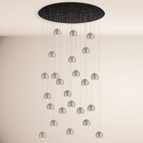 s.luce Beam XL LED gallery light Pendant light with 16 or 24 lights