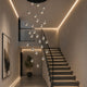 s.luce Beam XL LED-gallerilampa Pendellampa med 16 eller 24 lampor