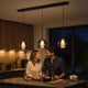 s.luce Belluna dining table pendant light 3-light 120cm