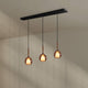 s.luce Belluna dining table pendant light 3-light 120cm